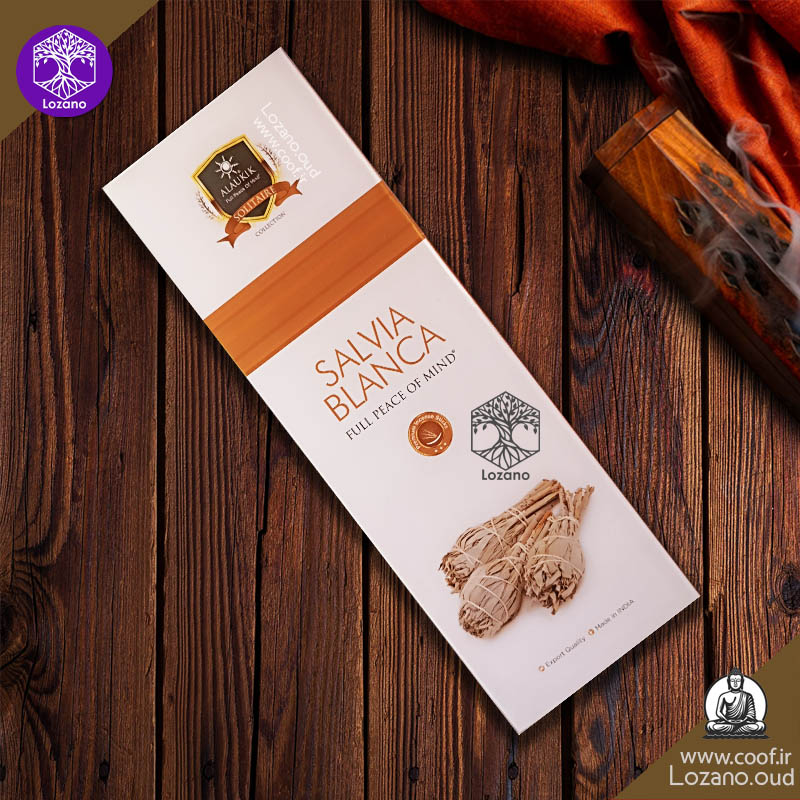 عود - عود دستساز - عود مریم گلی - white sage - وایت سیج - فروشگاه کوف - پاکسازی - www.coof.ir