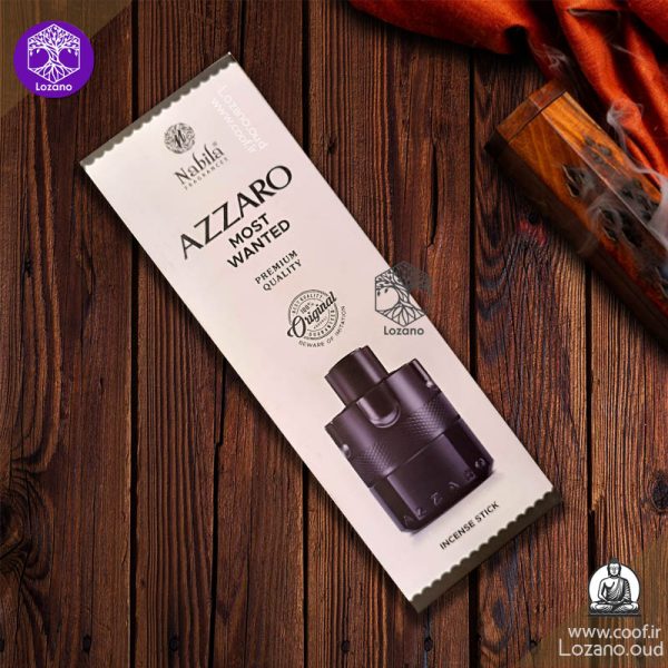 عود دست‌ساز آزارو با رایحه گرم و بسته ۹۰ گرمی از فروشگاه کوف