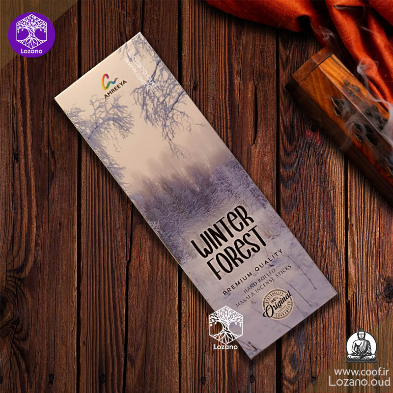 تصویر عود دست‌ساز وینتر فارست (Winter Forest) ۵۰ گرمی – فروشگاه عود کوف